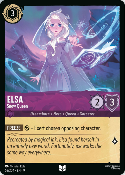 File:Elsa Snow Queen card art.png